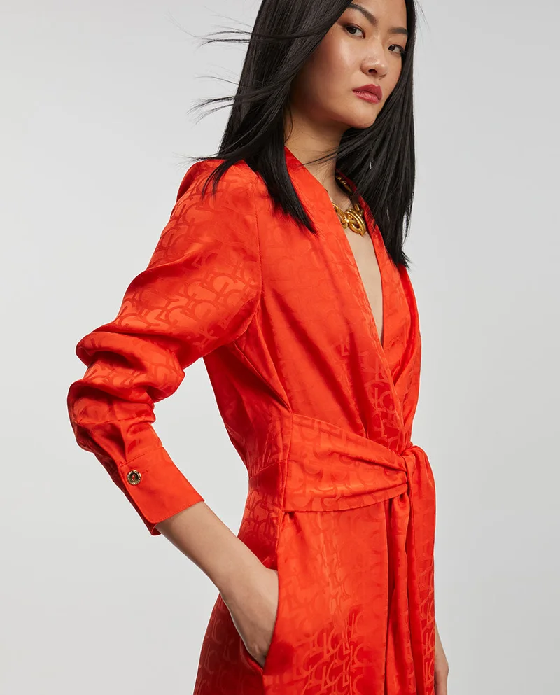 Lola Casademunt Logo print dress