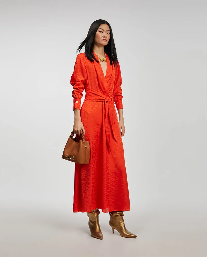 Lola Casademunt Logo print dress