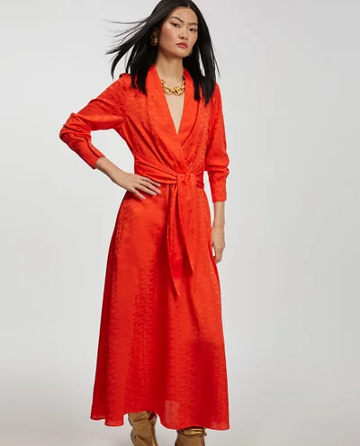 Lola Casademunt Logo print dress