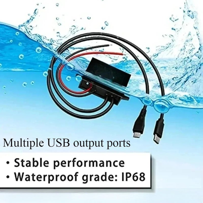 DC DC Converter 8V 85V To 5V 3A 15W Buck Voltage Regulator USB Type C Power Module - Image 3