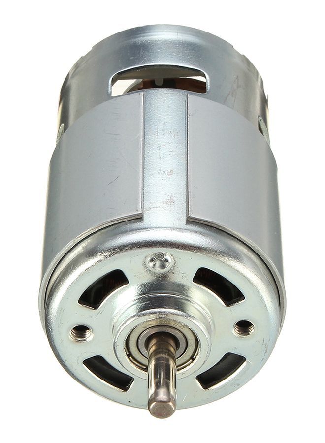 NIBEMINENT Ball Bearing Large Torque High Power Low Noise DC Motor Accessories Silver 10 x 5centimeter  - Image 3