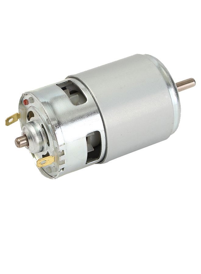 NIBEMINENT Ball Bearing Large Torque High Power Low Noise DC Motor Accessories Silver 10 x 5centimeter  - Image 4