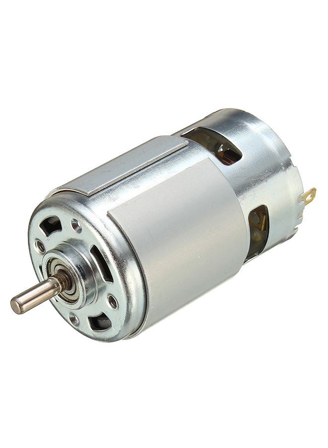 NIBEMINENT Ball Bearing Large Torque High Power Low Noise DC Motor Accessories Silver 10 x 5centimeter  - Image 2