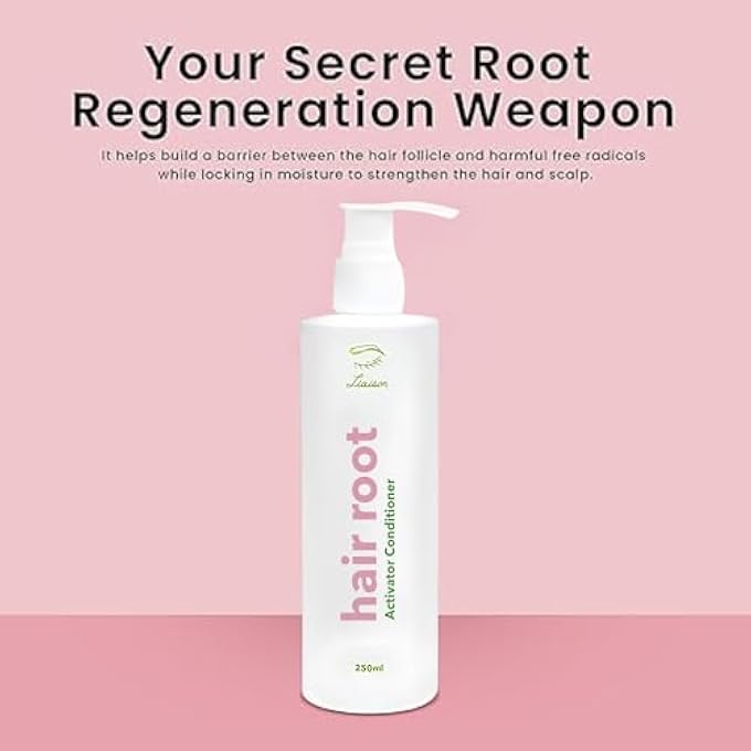 Liaison HAIR GROWTH CONDITIONER (250 ML) - HAIR THICKENING CONDITIONER - STRENGTHEN & VOLUMIZING CONDITIONER FOR FINE HAIR - HEALTHY GROWTH CONDITIONER FOR THINNING HAIR - HAIR CONDITIONER FOR FINE HAIR - Image 2