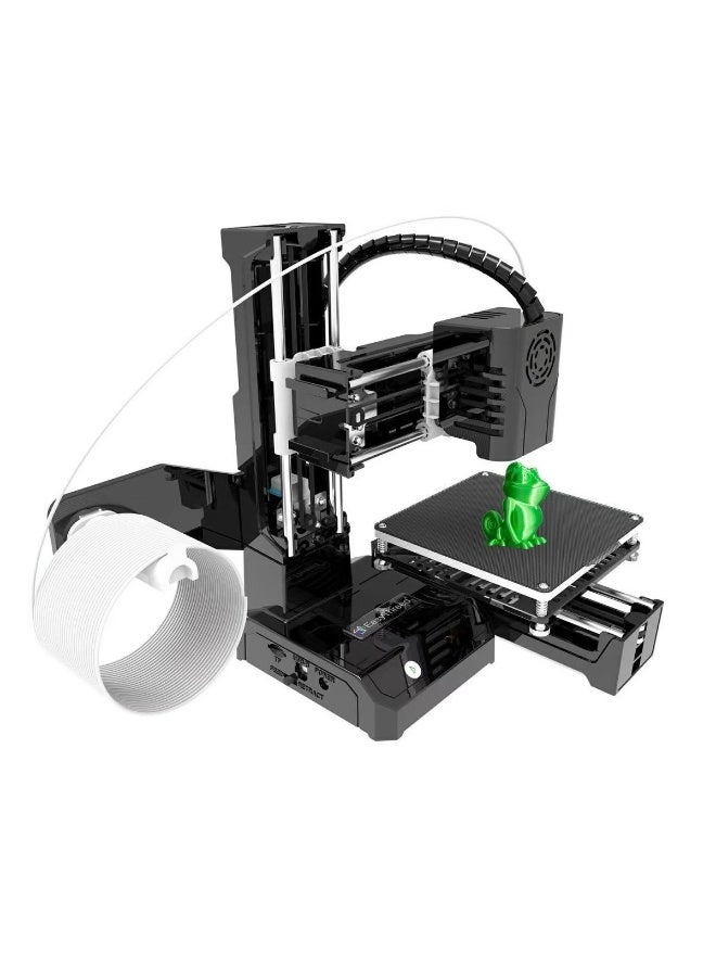 Easythreed K9 Mini 3D Printer, 100x100x100mm Print Size FDM 3D Printer for Kids Students Home Education DIY, One Key Printing, 0.4mm Nozzle, Compatible with PLA Filament, CE FCC RoHS Certified Perfect Gift for Kids During the Holidays - Image 1