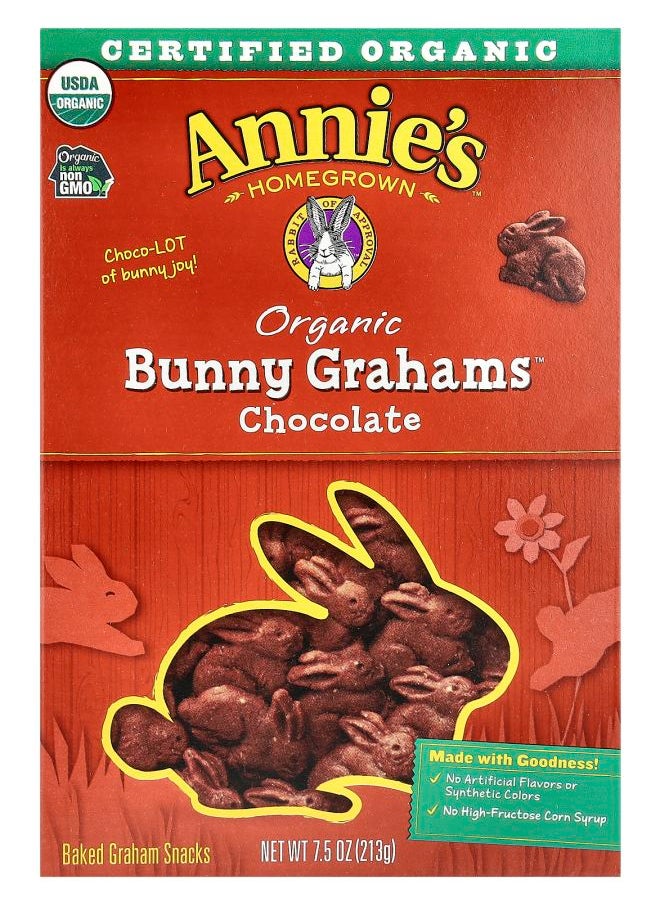 Annie's Organic Bunny Grahams™ Chocolate 7.5 oz (213 g) 