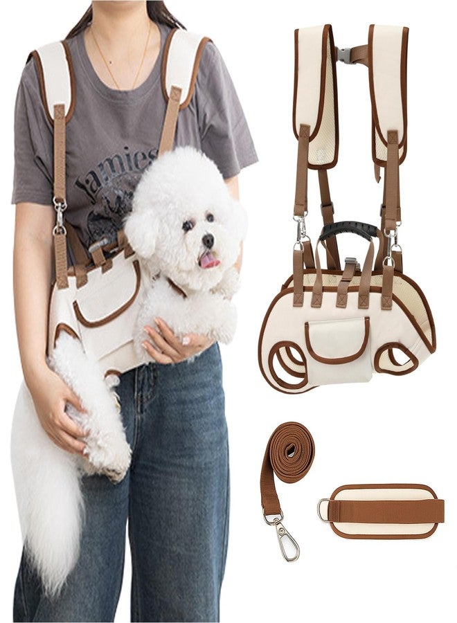 IcyByte Dog Carrier Backpack for Small Pets, Breathable Detachable Travel Pet Bag with Adjustable Straps, Portable Hands-Free Dog Cat Carrier Backpack for Hiking, Walking & Camping (S) - Image 1