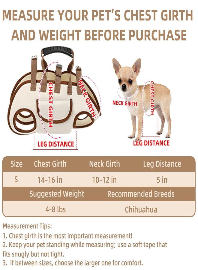 IcyByte Dog Carrier Backpack for Small Pets, Breathable Detachable Travel Pet Bag with Adjustable Straps, Portable Hands-Free Dog Cat Carrier Backpack for Hiking, Walking & Camping (S) - Image 5