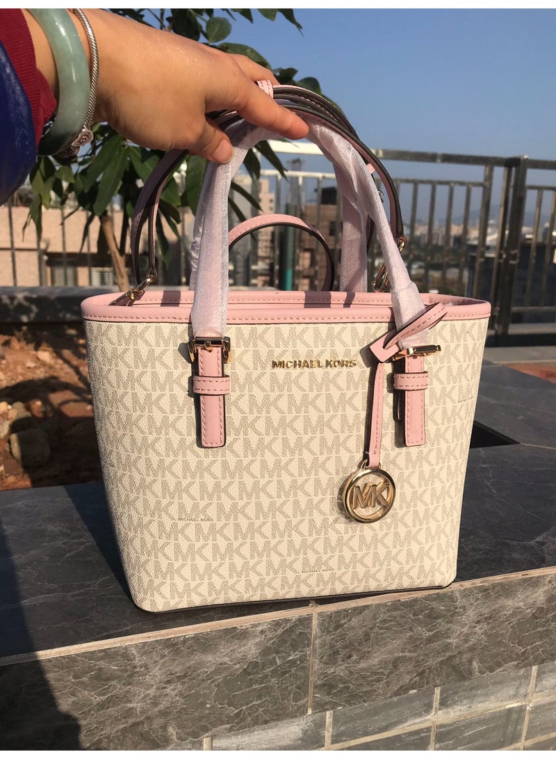 Michael Best-Selling MK Classic Market Basket Bag – Small Size, Long Shoulder Strap, Handheld & Crossbody – Suitable for Various Occasions, 23CM - Image 1