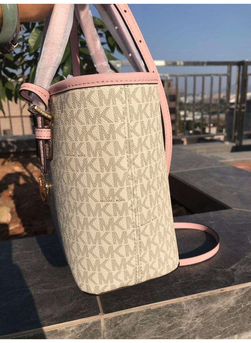 Michael Best-Selling MK Classic Market Basket Bag – Small Size, Long Shoulder Strap, Handheld & Crossbody – Suitable for Various Occasions, 23CM - Image 2