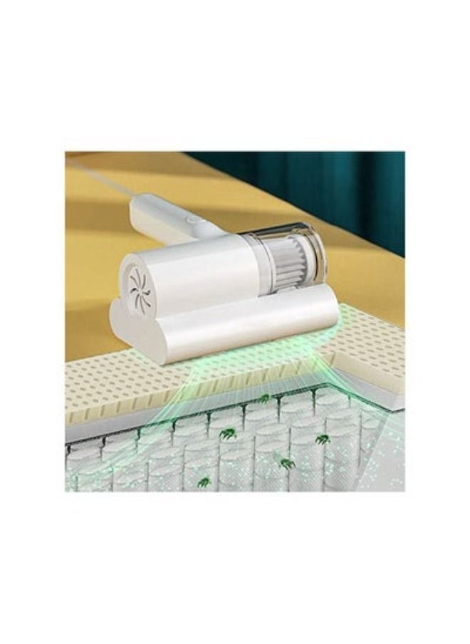 Generic - Portable Mites Remover Dust Collector Handheld Wireless Vacuum Cleaner Household Home Instrument Mini Sterilizer Rechargeable Brush with Large Suction For Bed Pillows Cloth Sofas and Carpet Acaricide - Image 1