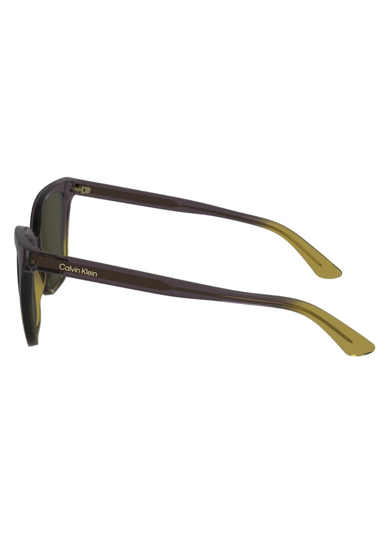 CALVIN KLEIN FULL RIM BIO INJ-G820 CAT EYE CALVIN KLEIN SUN CK24507S  5717 (516) VIOLET/BEIGE  - Image 4