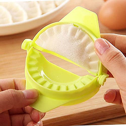 KREZON Gujiya Maker Device Easy Mould Dumpling Cutter Making Machine Kitchen Cooking Tool 3 pcs Multicolour - Image 5