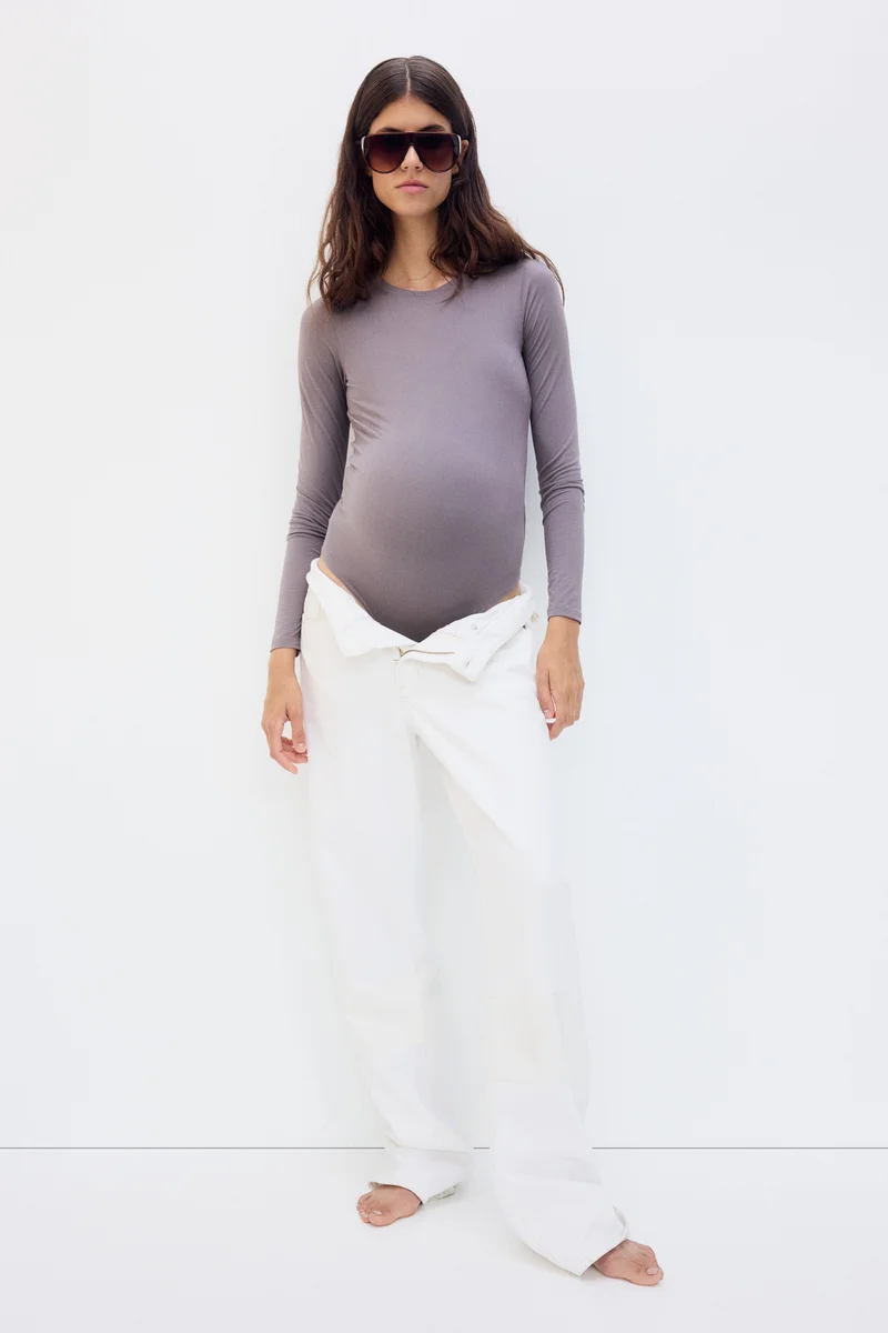H&M  MAMA Long-sleeved body for Women | Best Price UAE