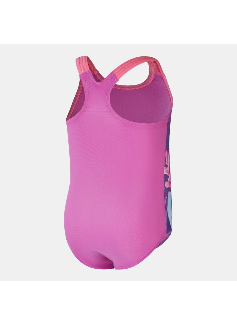 speedo Kids' Digital Printed One-Piece Swimsuit