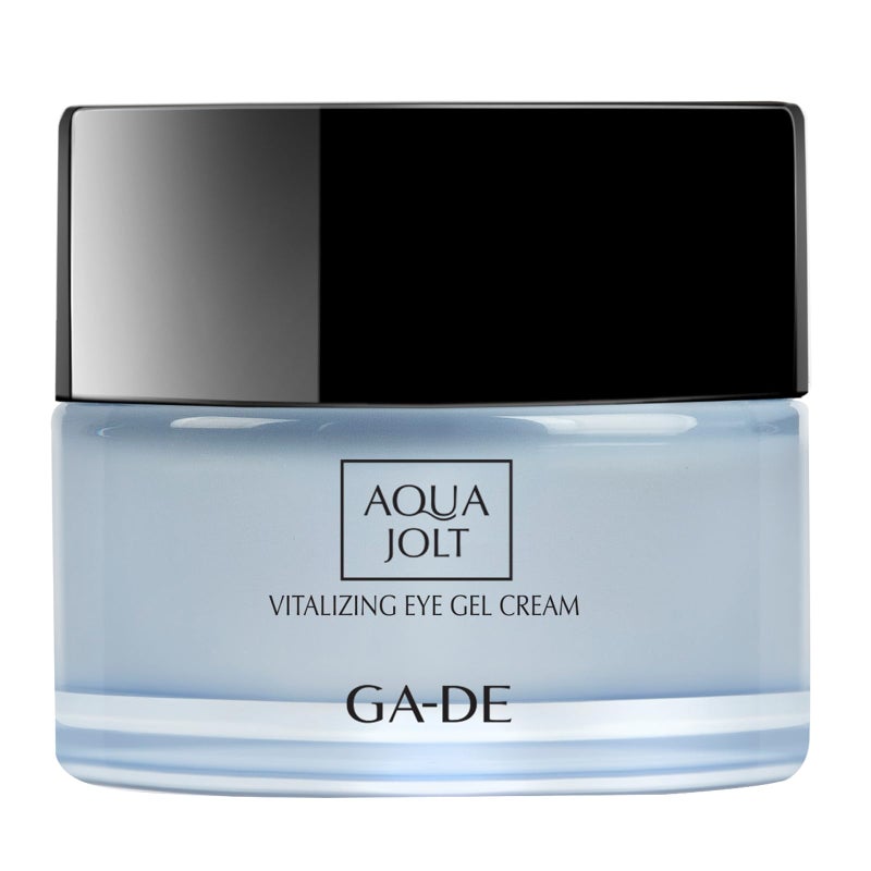 GADE Aqua Jolt Vitalizing Eye Cream  UltraHydrating Anti Aging Under Eye Cream for Puffiness and Bags  for Smoother Firmer Skin  05 oz