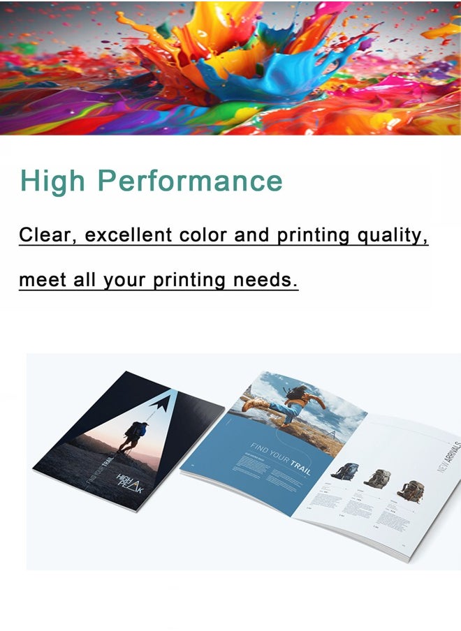 Office Maker Office maker Compatible Brother BT60BK BT5000 BTD60 Compatible Refill ink for DCP T310 T510W T710W T910dw T300 T500W  - Image 4