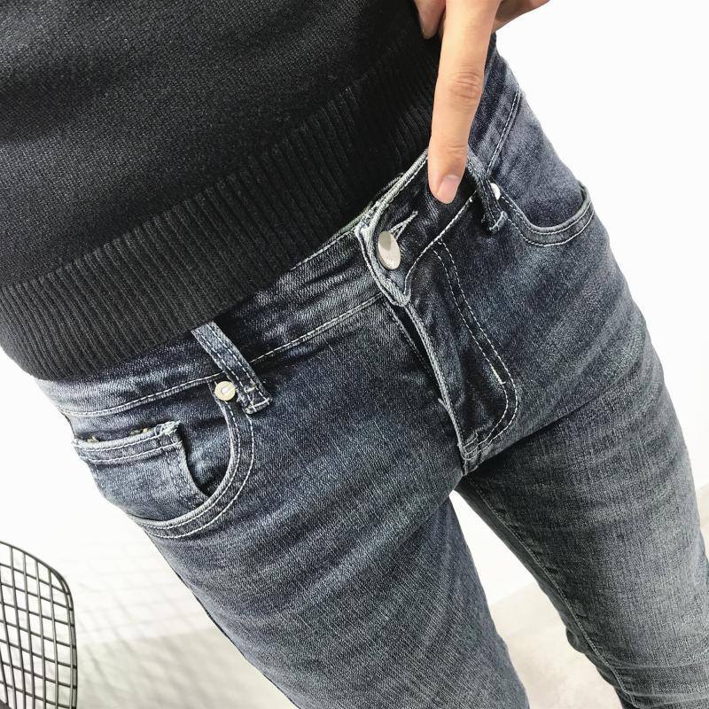 Unisex Casual Daily Denim Jeans - Image 2