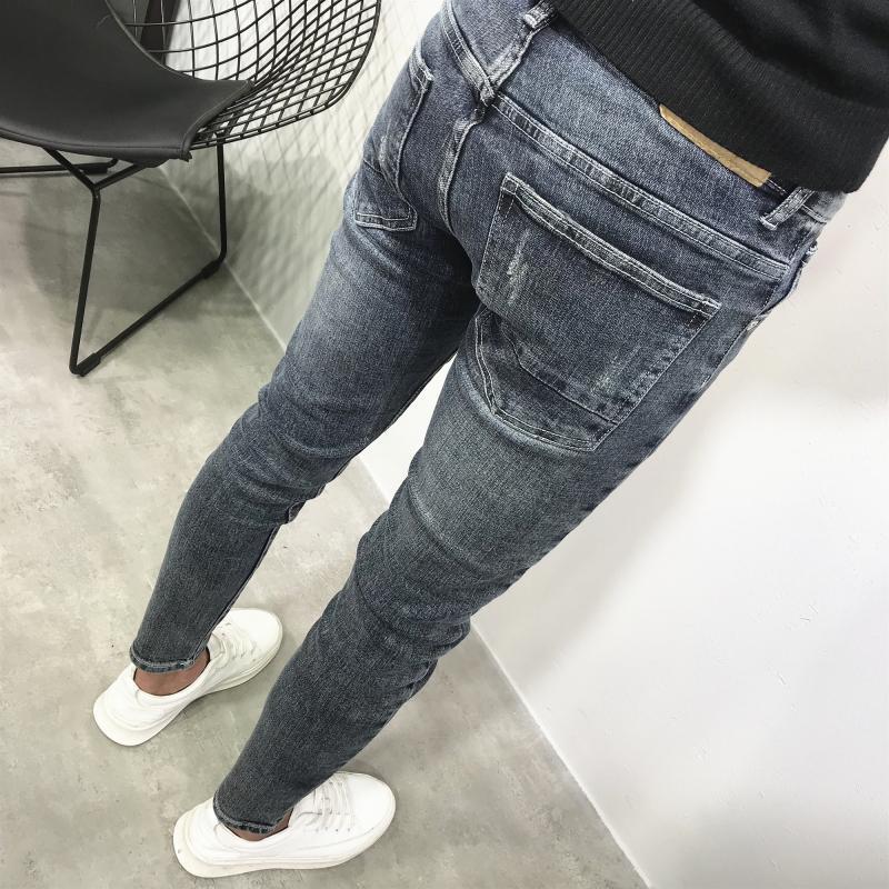 Unisex Casual Daily Denim Jeans - Image 4