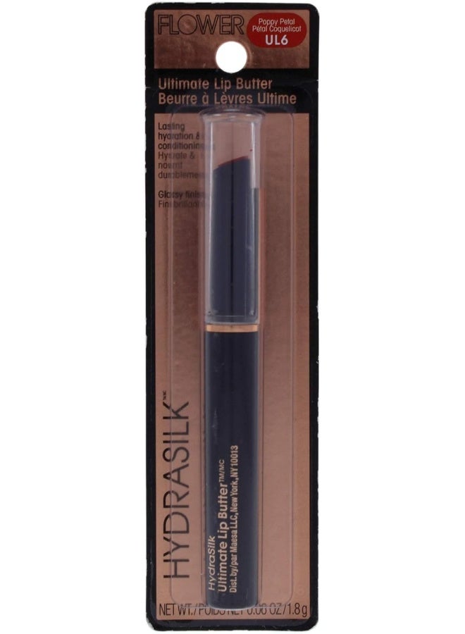 FLOWER زبدة الشفاه النهائية هيدراسيلك من فلاور بيوتي - أول6 بتلة الخشخاش - Image 2