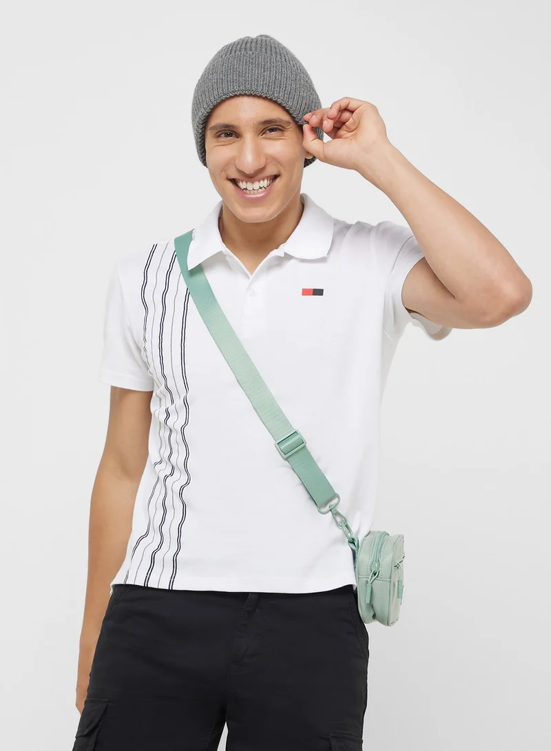 سفنتي فايف تيشيرت بولو كاجوال