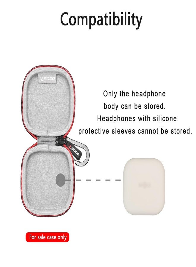 RLSOCO Hard Case for Shokz New OpenFit 2/OpenFit Air/OpenFit/OpenFit 2+ Open-Ear Headphones True Wireless Bluetooth Earphones (Black) - Image 4