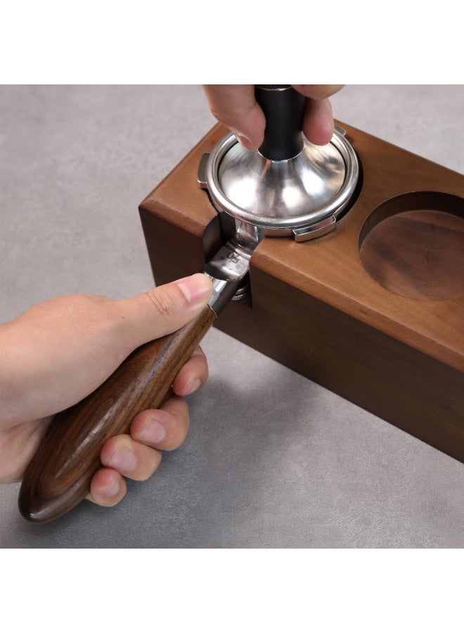 مقبض بورتافلتر سفلي 58 مم بـ 3 أذنين، متوافق مع Calphalon Temp IQ و Kitchenaid KES6403، مع سلة فلتر بسعة 22 جرام - Image 3
