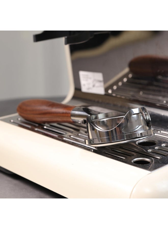 مقبض بورتافلتر سفلي 58 مم بـ 3 أذنين، متوافق مع Calphalon Temp IQ و Kitchenaid KES6403، مع سلة فلتر بسعة 22 جرام - Image 2
