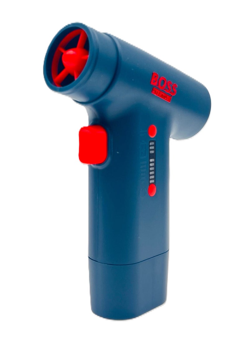 بوس_لايف_ستايل مكنسة كهربائية ومنفاخ هواء محمول للسيارة لاسلكي، مكنسة كهربائية يدوية صغيرة، مروحة تربو بـ 6 سرعات، منفاخ غبار هواء عالي الطاقة قابل لإعادة الشحن، محمول لتنظيف الكمبيوتر المحمول والكمبيوتر الشخصي - Image 2