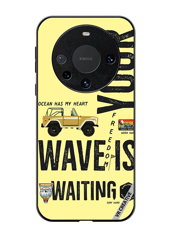 VR CREATIVE Protective Case Cover For Huawei Mate 60 Your Wave Is Waiting Design Multicolour - Image 1