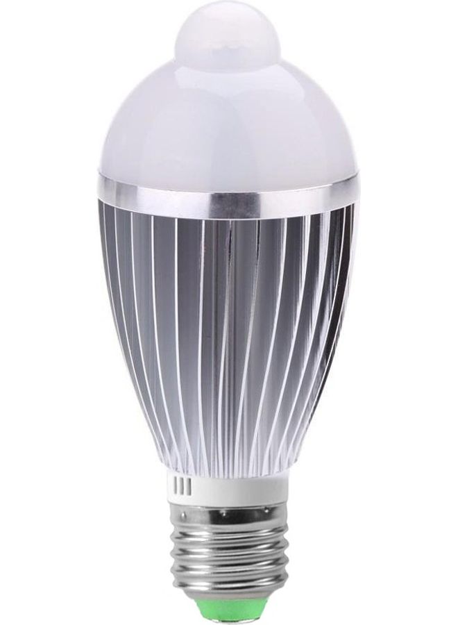 مصباح LED بقدرة 7 وات مع جهاز استشعار الحركة بالأشعة تحت الحمراء السلبية أبيض  - Image 3