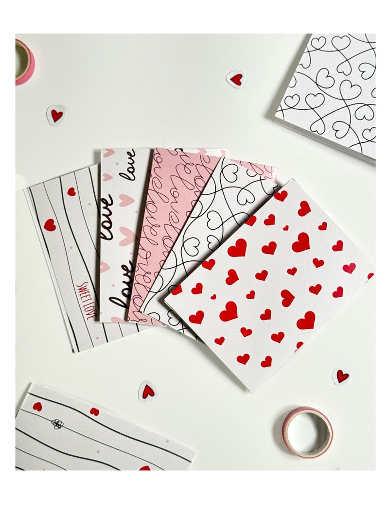ذا بارتي بوبير Heart Designed Greeting Cards - Image 1