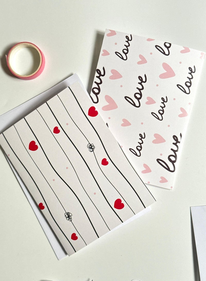 ذا بارتي بوبير Heart Designed Greeting Cards - Image 4