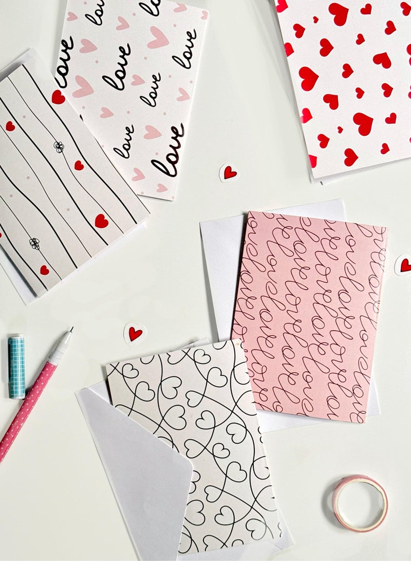 ذا بارتي بوبير Heart Designed Greeting Cards - Image 5