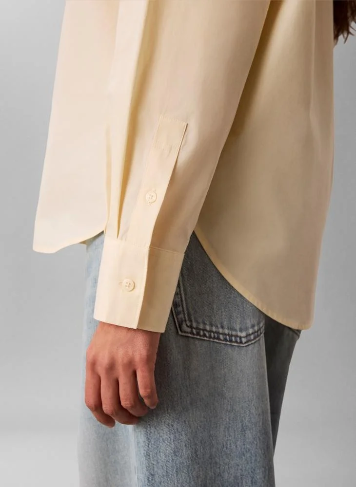 Calvin Klein Jeans  Relaxed Cotton Poplin Shirt for Women | Best Price UAE