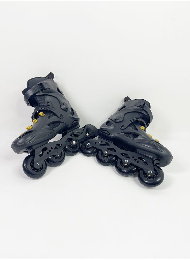 GT-Wheel Inline Skates for Adults Adjustable Speed Skating Shoes with Aluminum Frame & PU Wheels  - Image 4