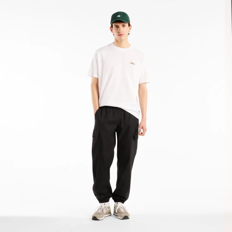 New Balance White Men's Sticker Pack Bundle T-Shirt for Men | Best Price UAE