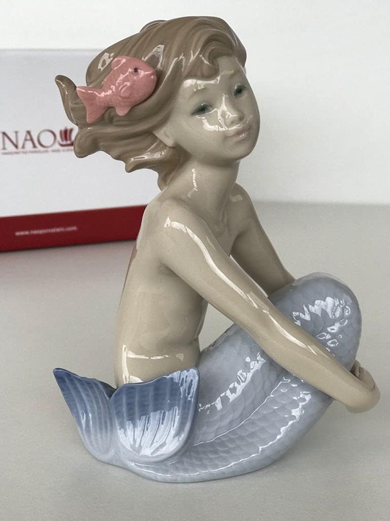 Nao by Lladro Sea Maiden Porcelain Figurine - Image 1