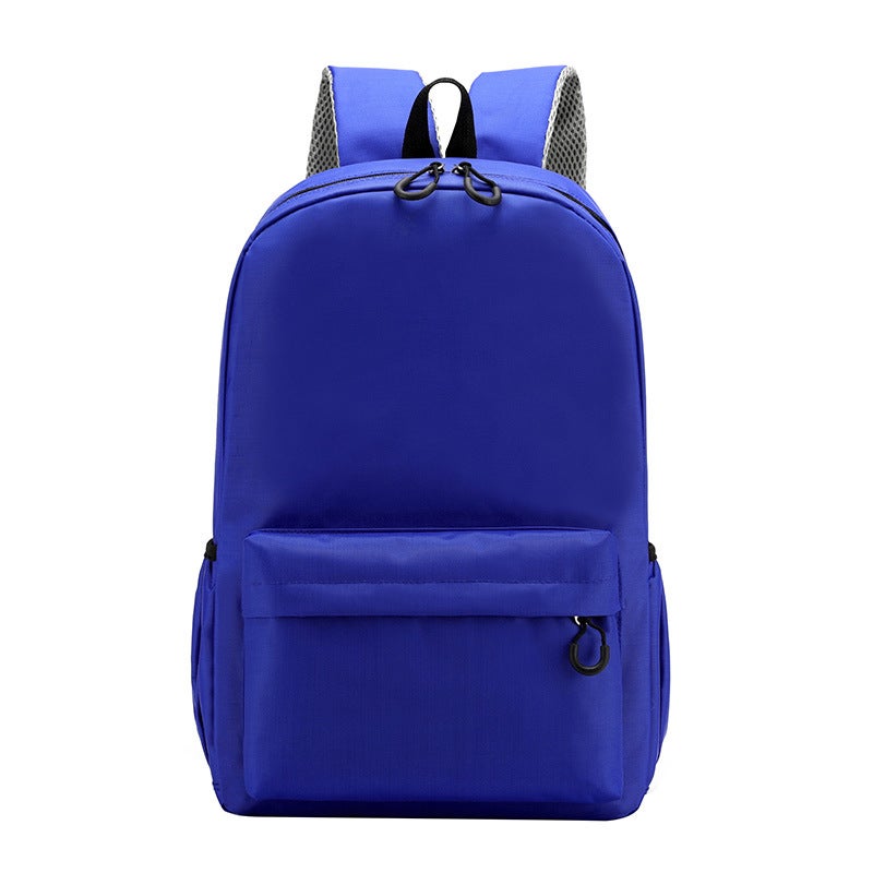 Custom Logo Kids Backpack for Grades 1-6 Blue 