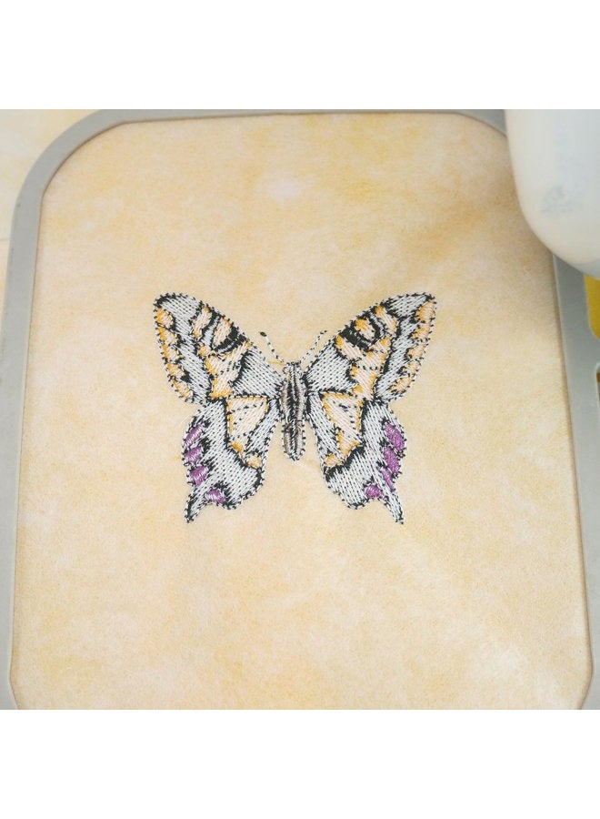 New Brothread Tear Away Machine Embroidery Stabilizer Backing 8"x8" - 100 Precut Sheets - Medium Weight 1.8 oz- Fits 4x4 and 6x6 Hoops - Image 5