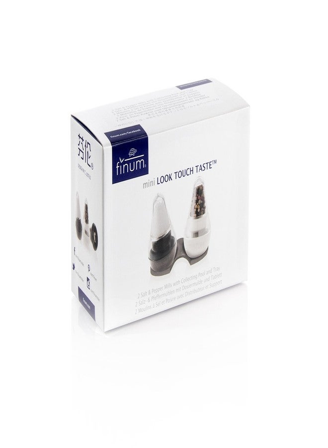 Finum Look Touch Taste Mini Spice Grinder/Transparent/Set of 2, Regular - Image 4