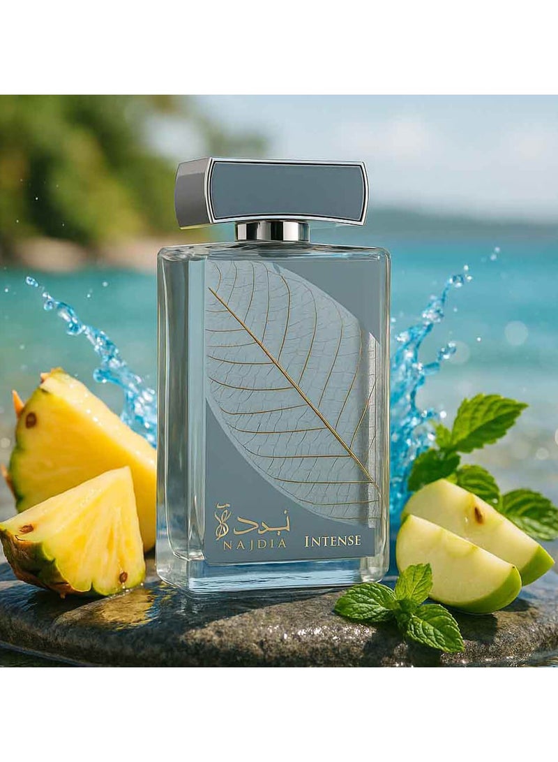 Lattafa Najdia Intense Eau de Parfum for men ( inspired by le beau paradise garden ) -100 ml  - Image 4