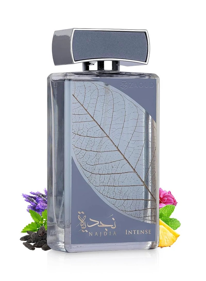 Lattafa Najdia Intense Eau de Parfum for men ( inspired by le beau paradise garden ) -100 ml  - Image 3