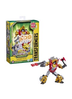 TRANSFORMERS Bumblebee Cyberverse Adventures Toys Deluxe Class Dinobot Slug Action Figure Blaster Fire Fury Action Attack 5 Inch  - Image 4