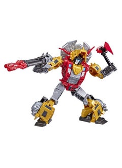 TRANSFORMERS Bumblebee Cyberverse Adventures Toys Deluxe Class Dinobot Slug Action Figure Blaster Fire Fury Action Attack 5 Inch  - Image 2