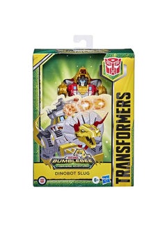 TRANSFORMERS Bumblebee Cyberverse Adventures Toys Deluxe Class Dinobot Slug Action Figure Blaster Fire Fury Action Attack 5 Inch  - Image 5
