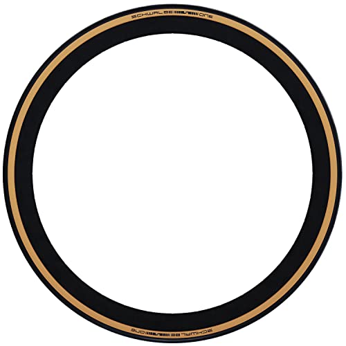 Schwalbe - One Race and Road Tubeless Folding Bike Tire | 700 x 25 | Performance Line, Addix Race | Black/Tan - Image 2