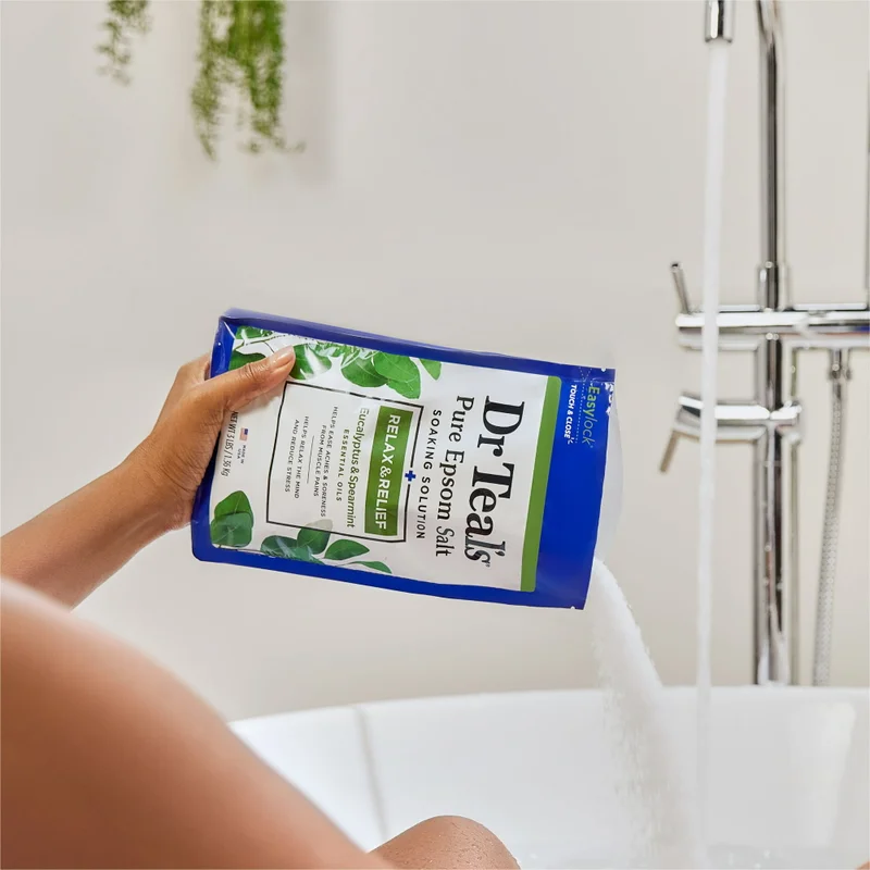 Dr Teal's Dr Teal's Epsom Bath Salt - Eucalyptus&Spearmint 1.36Kg 1.36kg