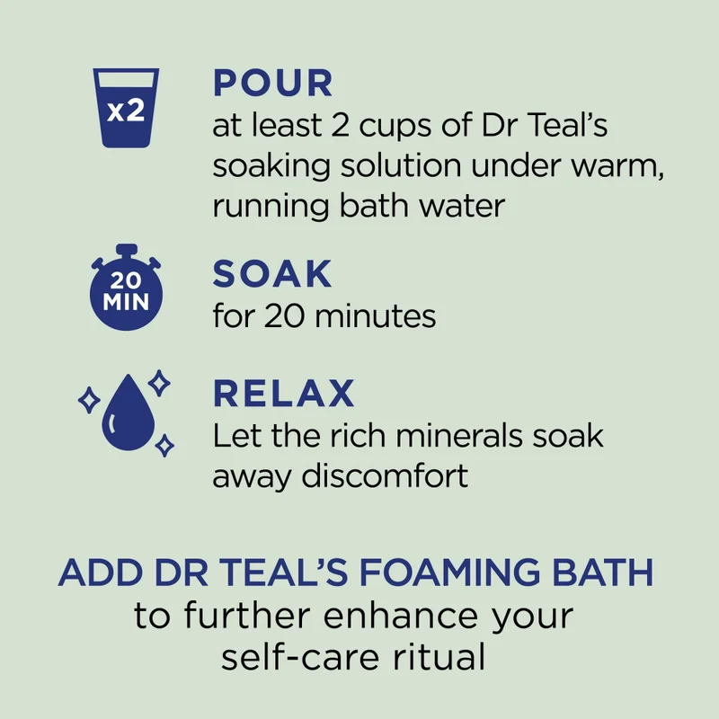Dr Teal's Dr Teal's Epsom Bath Salt - Eucalyptus&Spearmint 1.36Kg 1.36kg