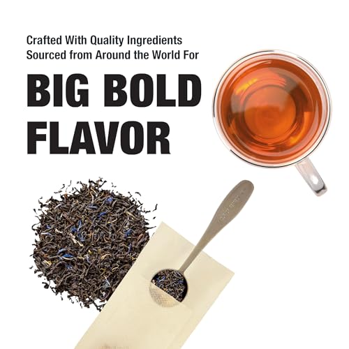 Tiesta Tea - Earl Grey de la Crème, Premium Loose Leaf Tea Blends, Caffeinated Black, Make Hot or Iced & Brews Up to 25 Cups - 1.7 Ounce Resealable Pouch - Image 5